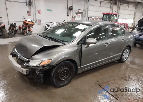 2008 Honda Civic Lx из США, поврежденный, VIN 2HGFA16538H317845